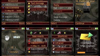 Mobile phone theme