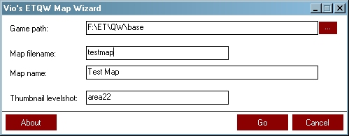 Etqw quick map wizard v1 02 screenshot