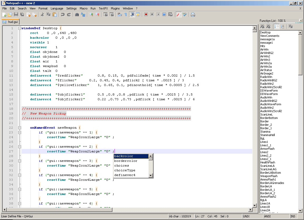 Qw script v1.0 screenshot