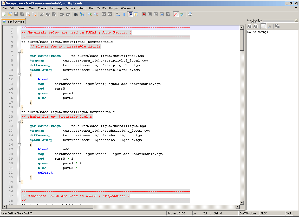 Qw script v1.0 screenshot
