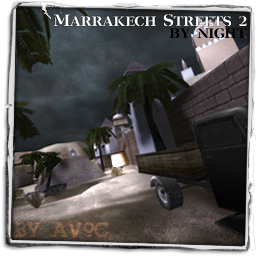Marrakech streets 2 night screenshot