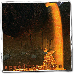 Speedrun lava screenshot