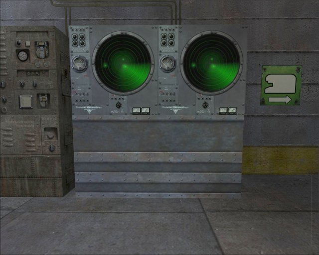 Animated radar screen
