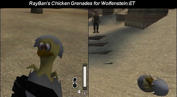 Chicken grenades