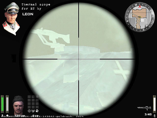 Thermal scope screenshot