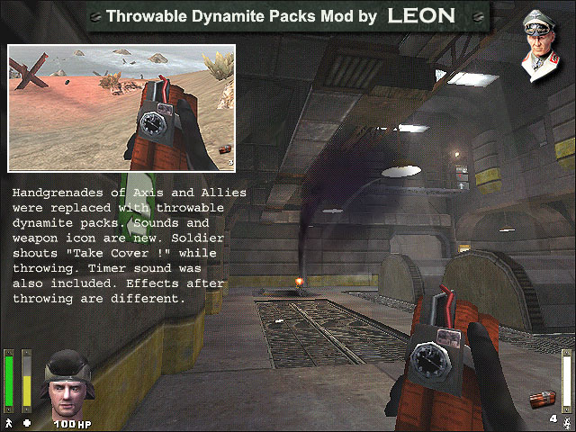 Throwable dynamite packs