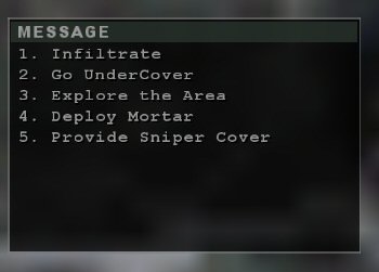 Voice chat menu extension
