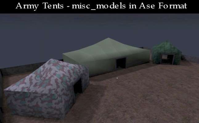 Army tents
