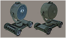 Flak floodlight