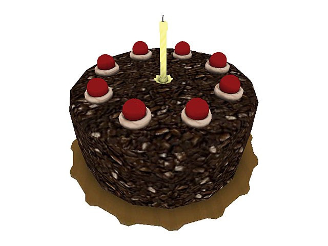 Portal cube+cake screenshot