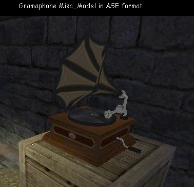 Projector gramophone