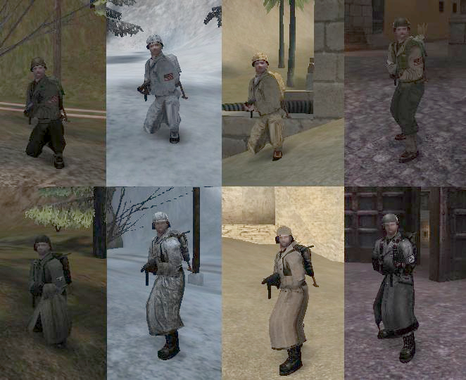 Map based playerskins b1