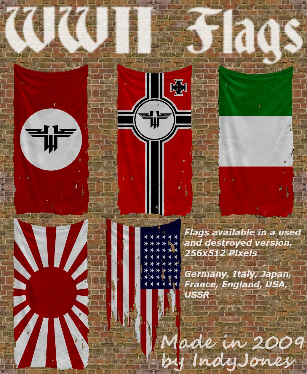 Wwii flags screenshot
