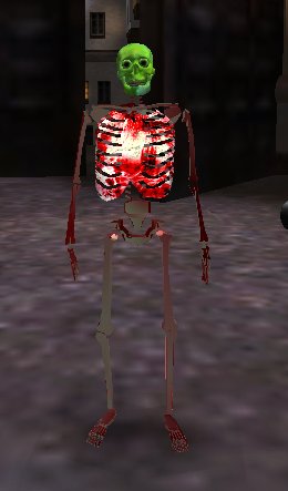 Halloween skeletons