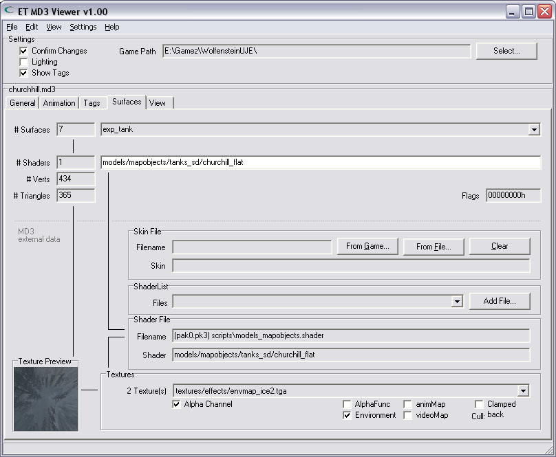 Md3 viewer v1 00 screenshot