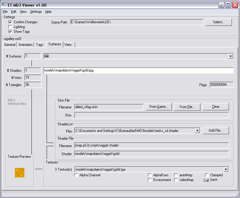 Md3 viewer v1 00 screenshot
