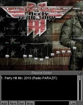 PARAZIT Winamp Skin1.0.wal screenshot