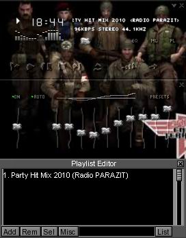 PARAZIT Winamp Skin1.0.wal screenshot
