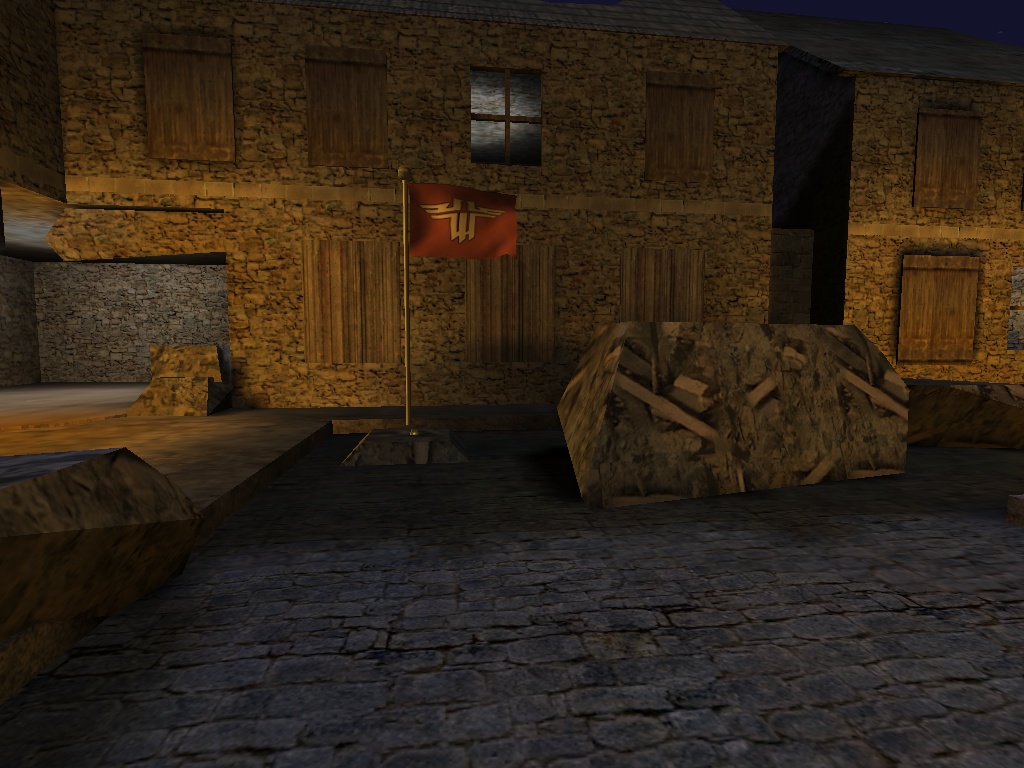 Carentan streets screenshot