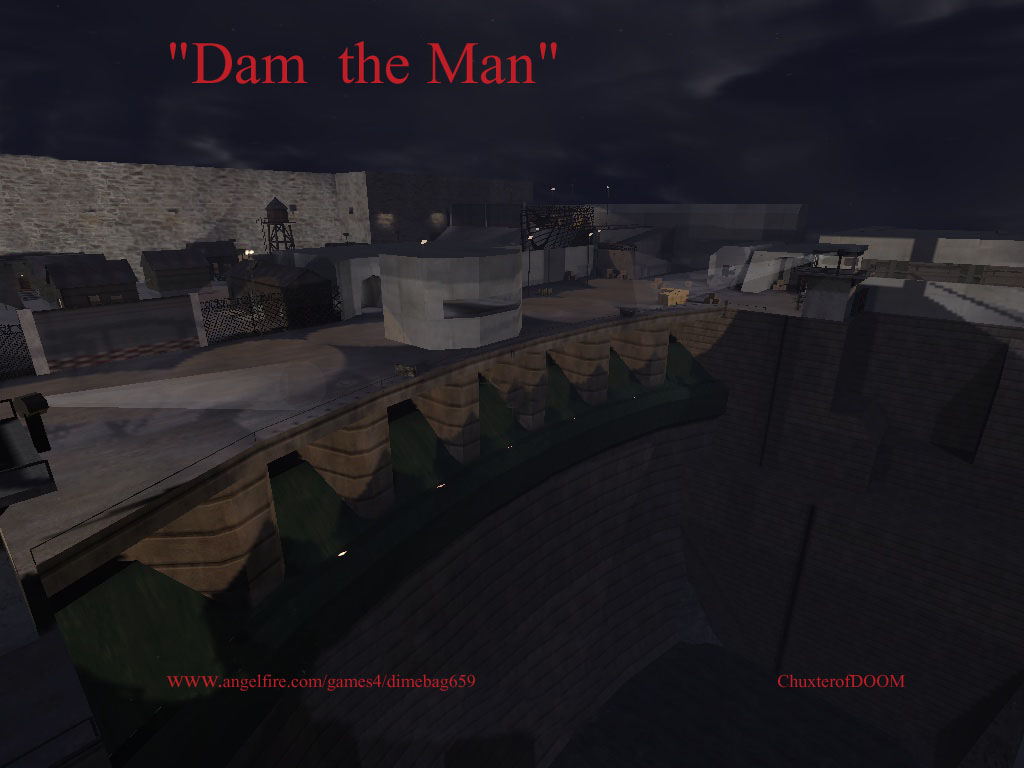 Dam the man