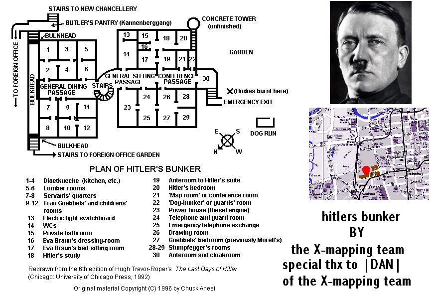 His bunker