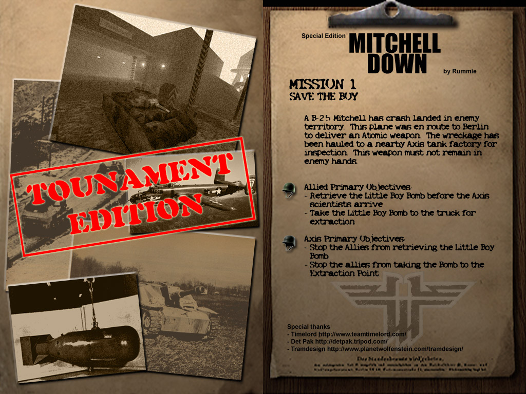 Mitchell down te