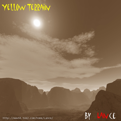 Yellow terrain