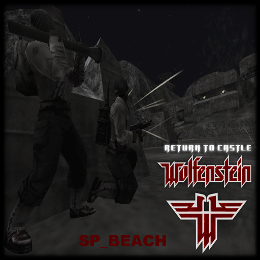 Rtcw sp beach screenshot