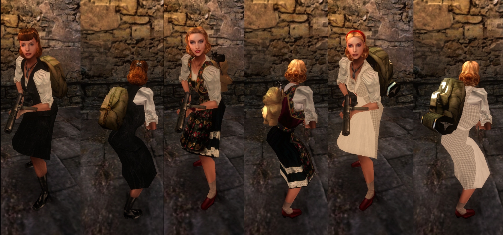 Female models pack screenshot
