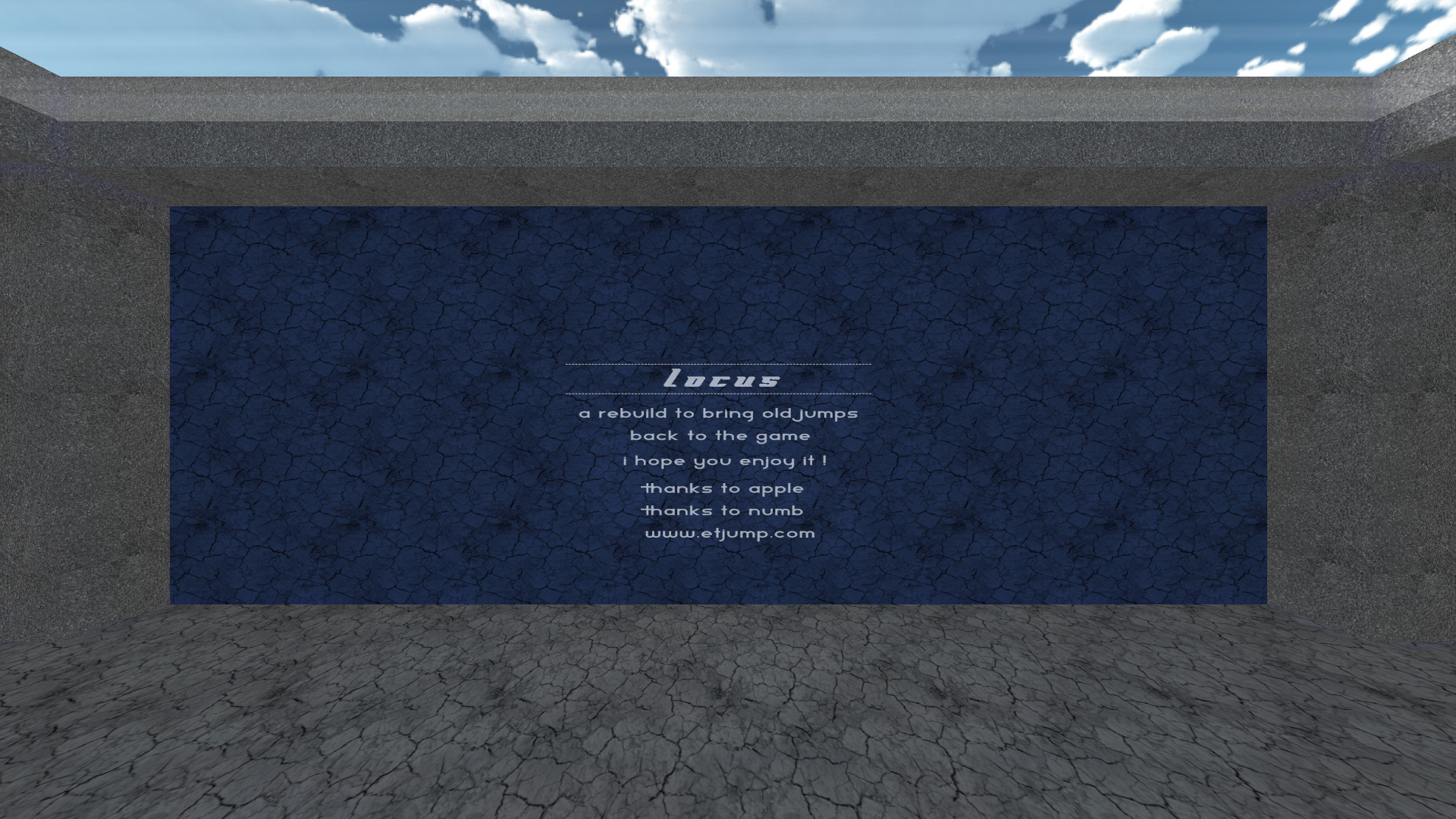 Locus Final - Trickjump Map! - vFinal